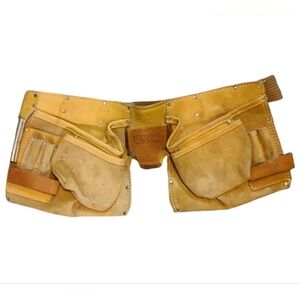 Vintage Sears Craftsman 1960's-1970's Leather Tool Apron